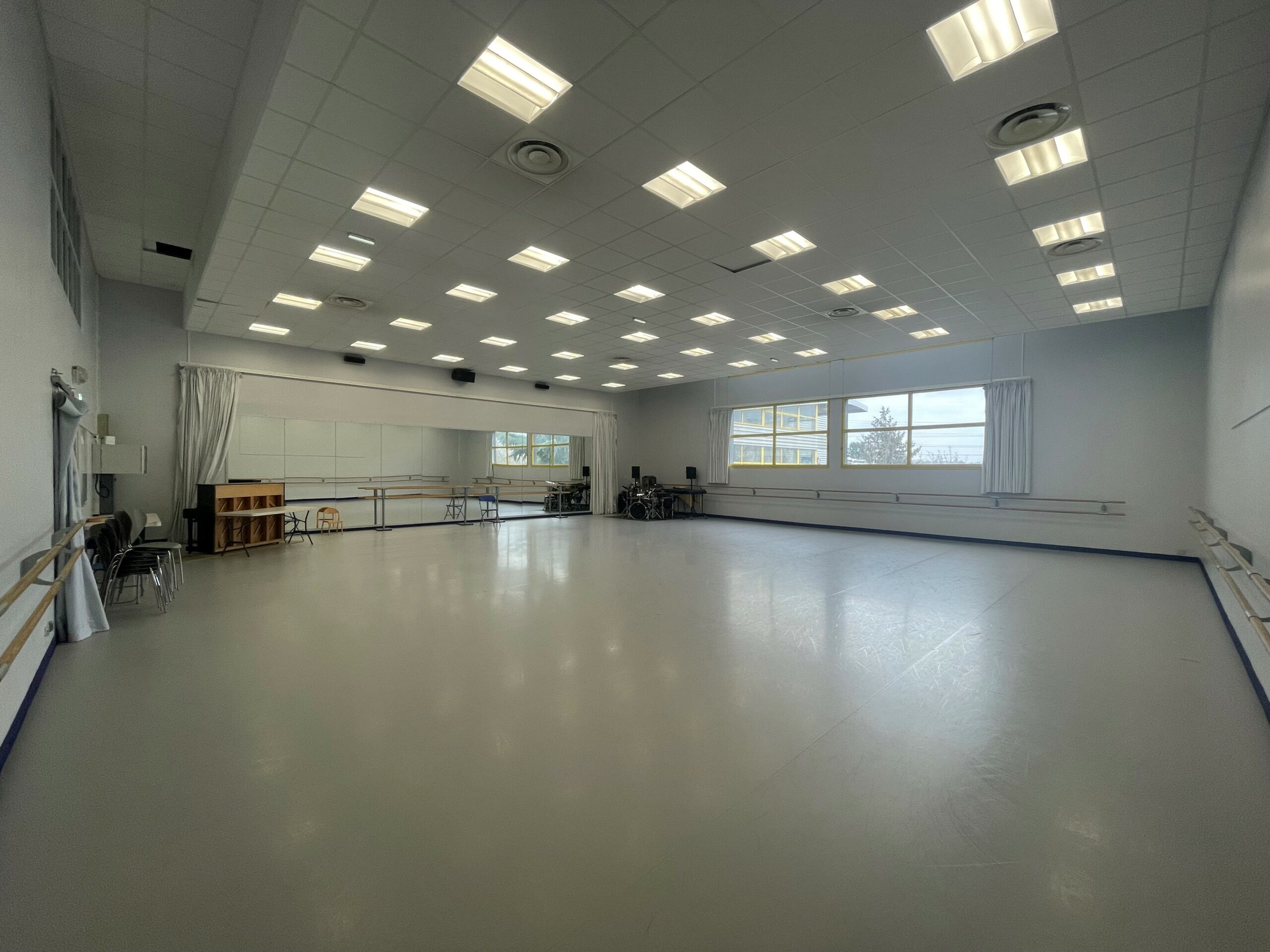 Salle de danse du Complexe sportif Maradas - Joël Motyl